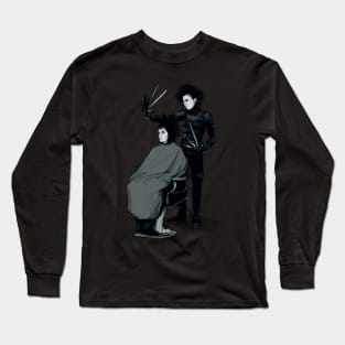 Goth Haircut Long Sleeve T-Shirt